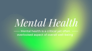 Break the Barriers, talk about Mental Health to Support Healthier, and Happier Lives among the Youth