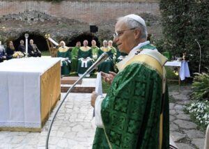 Pope Leo XIV celebrates the first Mass for the ‘Care of Creation’ at Castel Gandolfo