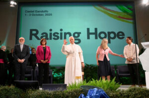 Raising Hope for Climate Justice at Castel Gandolfo, Oct 1st, 2025 affirmed our efforts in form a Climate Resilient Generation that will keep the vision of Pope Francis Alive