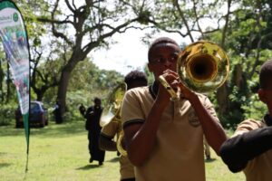 The Trumpets and Drums in the Forest on the Shores of Lake Saaka Made the Laudato Si’ Green Festival in Fort Portal Very Memorable